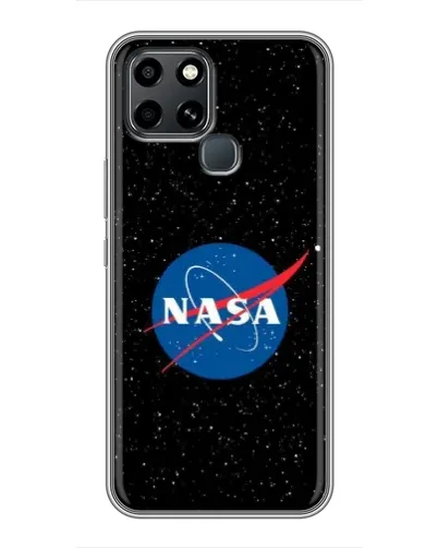 Чехол для Infinix Smart 6 с картинкой «NASA — звездное небо»