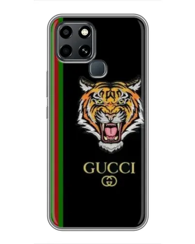 Чехол для Infinix Smart 6 с картинкой «Тигр Gucci» Чехол для Infinix Smart 6 с картинкой «Тигр Gucci»