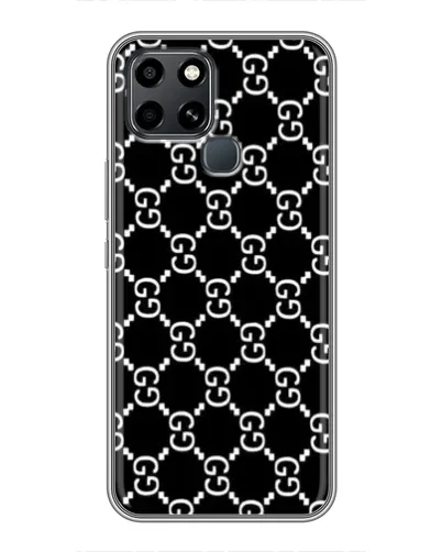 Чехол для Infinix Smart 6 с картинкой «Gucci — сетчатый паттерн» Чехол для Infinix Smart 6 с картинкой «Gucci — сетчатый паттерн»