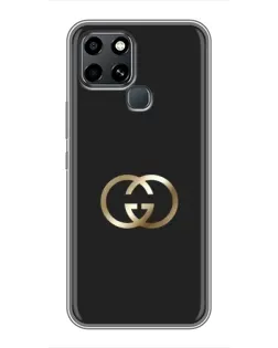 Чехол для Infinix Smart 6 с картинкой «Минимализм Gucci»