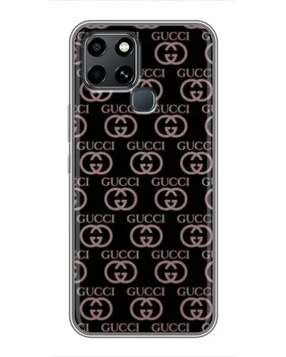Чехол для Infinix Smart 6 с картинкой «Классическая монограмма Gucci» Чехол для Infinix Smart 6 с картинкой «Классическая монограмма Gucci»