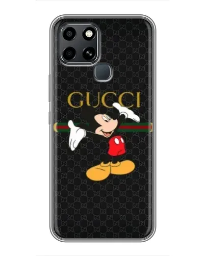 Чехол для Infinix Smart 6 с картинкой «Микки Маус Gucci» Чехол для Infinix Smart 6 с картинкой «Микки Маус Gucci»