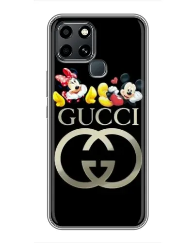 Чехол для Infinix Smart 6 с картинкой «Gucci — герои Disney» Чехол для Infinix Smart 6 с картинкой «Gucci — герои Disney»