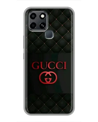 Чехол для Infinix Smart 6 с картинкой «Gucci — стеганый черный» Чехол для Infinix Smart 6 с картинкой «Gucci — стеганый черный»