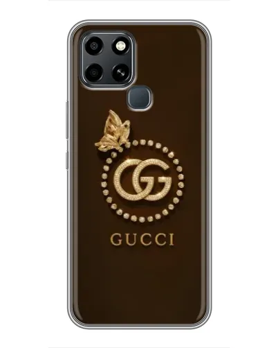 Чехол для Infinix Smart 6 с картинкой «Gucci — золотая бабочка» Чехол для Infinix Smart 6 с картинкой «Gucci — золотая бабочка»