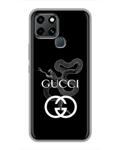 Чехол для Infinix Smart 6 с картинкой «Gucci — серебряная змея» Чехол для Infinix Smart 6 с картинкой «Gucci — серебряная змея»