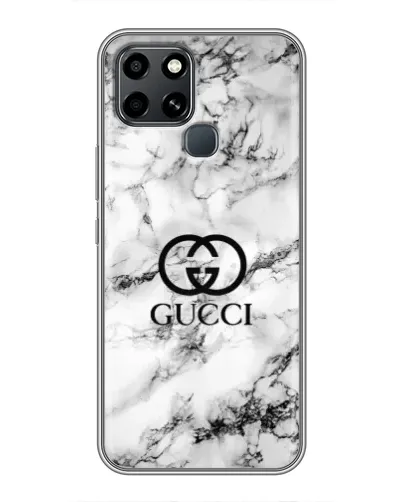 Чехол для Infinix Smart 6 с картинкой «Gucci — мраморный шик» Чехол для Infinix Smart 6 с картинкой «Gucci — мраморный шик»