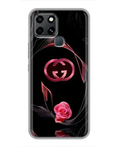 Чехол для Infinix Smart 6 с картинкой «Gucci — неоновая роза» Чехол для Infinix Smart 6 с картинкой «Gucci — неоновая роза»