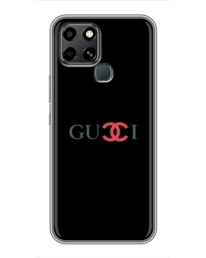 Чехол для Infinix Smart 6 с картинкой «Gucci — красный градиент» Чехол для Infinix Smart 6 с картинкой «Gucci — красный градиент»