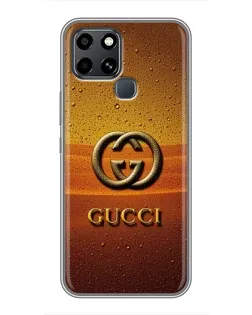 Чохол для Infinix Smart 6 з картинкою «Gucci — сонячний градієнт»