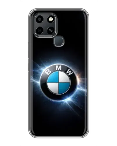 Чехол для Infinix Smart 6 с картинкой «BMW — неоновое сияние» Чехол для Infinix Smart 6 с картинкой «BMW — неоновое сияние»