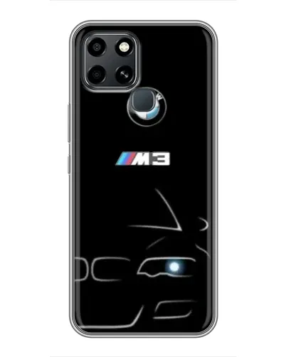 Чехол для Infinix Smart 6 с картинкой «Минималистичный принт BMW M3» Чехол для Infinix Smart 6 с картинкой «Минималистичный принт BMW M3»