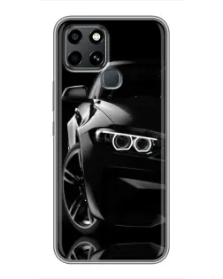 Чохол для Infinix Smart 6 з картинкою «Чорна BMW — профіль» Чохол для Infinix Smart 6 з картинкою «Чорна BMW — профіль»
