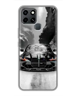 Чохол для Infinix Smart 6 з картинкою «BMW — акварельний дрифт» Чохол для Infinix Smart 6 з картинкою «BMW — акварельний дрифт»