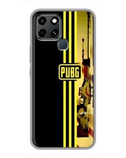 Чохол для Infinix Smart 6 з картинкою «PUBG — камуфляжний шолом» Чохол для Infinix Smart 6 з картинкою «PUBG — камуфляжний шолом»