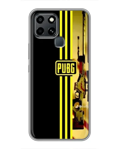 Чохол для Infinix Smart 6 з картинкою «PUBG — камуфляжний шолом» Чохол для Infinix Smart 6 з картинкою «PUBG — камуфляжний шолом»