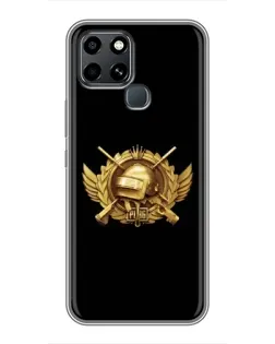 Чохол для Infinix Smart 6 з картинкою «PUBG — помаранчевий градієнт» Чохол для Infinix Smart 6 з картинкою «PUBG — помаранчевий градієнт»