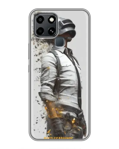 Чохол для Infinix Smart 6 з картинкою «PUBG — боєць у пилу» Чохол для Infinix Smart 6 з картинкою «PUBG — боєць у пилу»