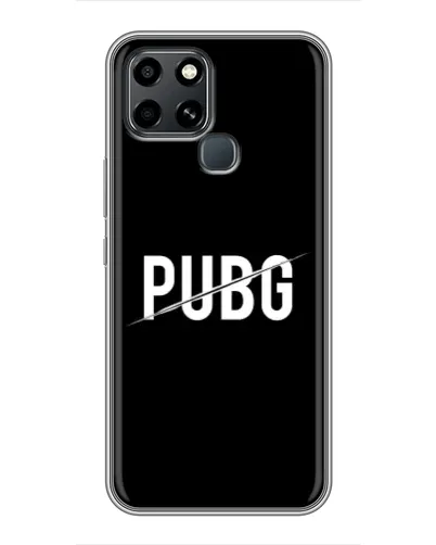 Чохол для Infinix Smart 6 з картинкою «PUBG — білий логотип» Чохол для Infinix Smart 6 з картинкою «PUBG — білий логотип»