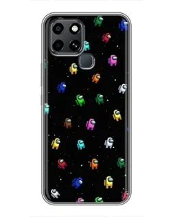 Чохол для Infinix Smart 6 з картинкою «Екіпаж Among Us» Чохол для Infinix Smart 6 з картинкою «Екіпаж Among Us»