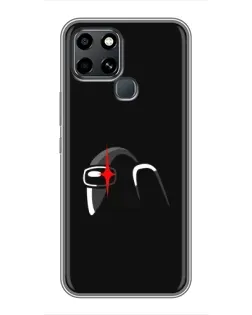 Чохол для Infinix Smart 6 з картинкою «Among Us шолом» Чохол для Infinix Smart 6 з картинкою «Among Us шолом»