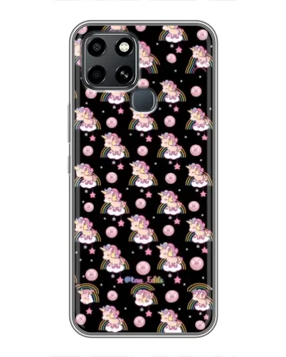Чехол для Infinix Smart 6 с картинкой «Magic Unicorn паттерн» Чехол для Infinix Smart 6 с картинкой «Magic Unicorn паттерн»