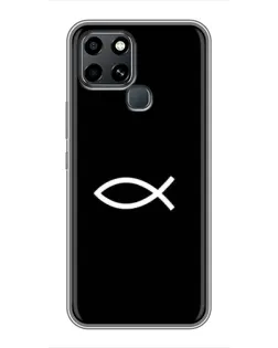 Чохол для Infinix Smart 6 з картинкою «Символ риби Jesus»