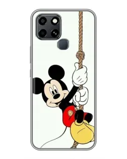 Чохол для Infinix Smart 6 з картинкою «Mickey на канаті»