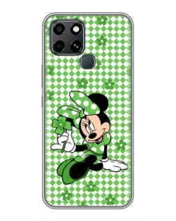 Чехол для Infinix Smart 6 с картинкой «Mickey в клетку»