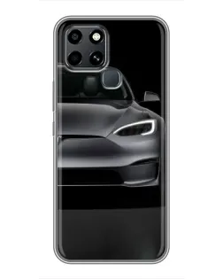 Чохол для Infinix Smart 6 з картинкою «Tesla Model S Look»