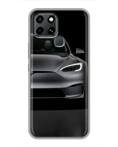 Чехол для Infinix Smart 6 с картинкой «Tesla Model S Look» Чехол для Infinix Smart 6 с картинкой «Tesla Model S Look»