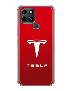 Чехол для Infinix Smart 6 с картинкой «Tesla Red Classic» Чехол для Infinix Smart 6 с картинкой «Tesla Red Classic»