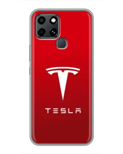 Чехол для Infinix Smart 6 с картинкой «Tesla Red Classic» Чехол для Infinix Smart 6 с картинкой «Tesla Red Classic»