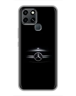Чехол для Infinix Smart 6 с картинкой «Mercedes — абстрактные линии» Чехол для Infinix Smart 6 с картинкой «Mercedes — абстрактные линии»