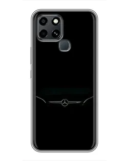Чехол для Infinix Smart 6 с картинкой «Mercedes Stealth Look»