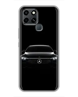 Чехол для Infinix Smart 6 с картинкой «Mercedes Vision — концепт»