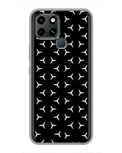 Чохол для Infinix Smart 6 з картинкою «Mercedes паттерн зірок» Чохол для Infinix Smart 6 з картинкою «Mercedes паттерн зірок»