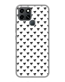 Чехол для Infinix Smart 6 с картинкой «Мини-бантики»