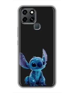 Чохол для Infinix Smart 6 з картинкою «Стіч на чорному» Чохол для Infinix Smart 6 з картинкою «Стіч на чорному»
