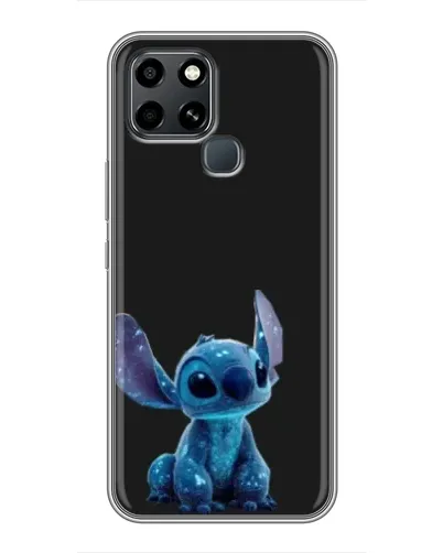 Чохол для Infinix Smart 6 з картинкою «Стіч на чорному» Чохол для Infinix Smart 6 з картинкою «Стіч на чорному»