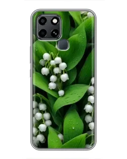 Чехол для Infinix Smart 6 с картинкой «Ландыши в зелени» Чехол для Infinix Smart 6 с картинкой «Ландыши в зелени»