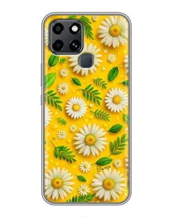 Чехол для Infinix Smart 6 с картинкой «Ромашковое солнце» Чехол для Infinix Smart 6 с картинкой «Ромашковое солнце»
