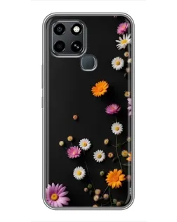 Чехол для Infinix Smart 6 с картинкой «Цветочная композиция» Чехол для Infinix Smart 6 с картинкой «Цветочная композиция»