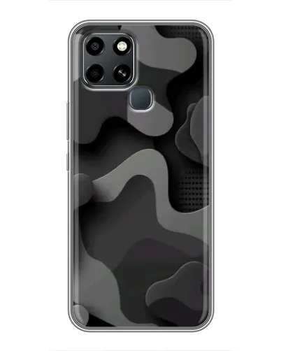Чехол для Infinix Smart 6 с картинкой «Темный абстрактный камуфляж» Чехол для Infinix Smart 6 с картинкой «Темный абстрактный камуфляж»