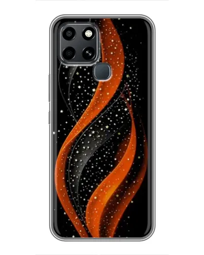 Чехол для Infinix Smart 6 с картинкой «Огненная звездная волна» Чехол для Infinix Smart 6 с картинкой «Огненная звездная волна»