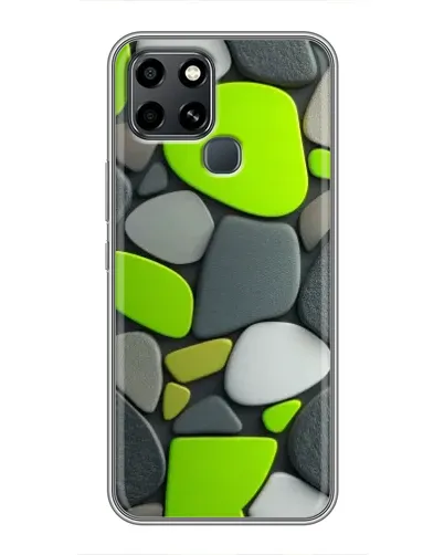 Чехол для Infinix Smart 6 с картинкой «Яркая неоновая галька» Чехол для Infinix Smart 6 с картинкой «Яркая неоновая галька»