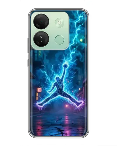 Чехол для Infinix Smart 7 HD с картинкой «Jordan Gold Jumpman» Чехол для Infinix Smart 7 HD с картинкой «Jordan Gold Jumpman»