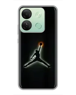 Чехол для Infinix Smart 7 HD с картинкой «Jordan Gradient Logo» Чехол для Infinix Smart 7 HD с картинкой «Jordan Gradient Logo»
