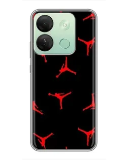 Чехол для Infinix Smart 7 HD с картинкой «Jordan Red Pattern» Чехол для Infinix Smart 7 HD с картинкой «Jordan Red Pattern»