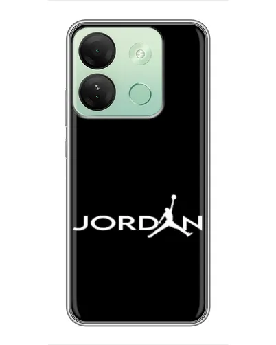 Чехол для Infinix Smart 7 HD с картинкой «Jordan White Logo» Чехол для Infinix Smart 7 HD с картинкой «Jordan White Logo»